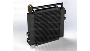 Радиатор гидравлический МО2КДМ, 200л/мин, 400*320*45мм, G1BSP, КП6