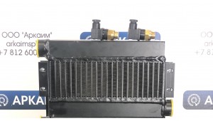 Радиатор гидравлический МО2/2воздух, 40л/мин, 200*304*45мм, G1BSP
