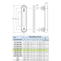 Визуальный индикатор уровня LO2-M10 127 мм