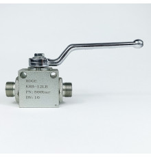 Кран шаровый двухходовой VH2V-18-1,5 HFD резьба M18x1,5 (12LR) до 500 бар