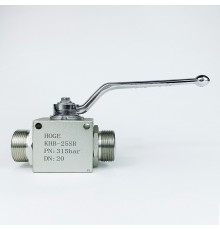 Кран шаровый двухходовой VH2V-36-2 HFD резьба M36x2 (25SR) до 315 бар / усиленный