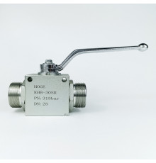 Кран шаровый двухходовой VH2V-42-2 HFD резьба M42x2 (30SR) до 315 бар / усиленный