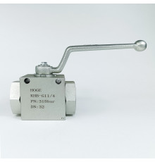Кран шаровый двухходовой VH2V-G1 1/4 HFD резьба G1 1/4" до 315 бар