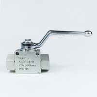Кран шаровый двухходовой VH2V-G1/8 HFD резьба G1/8" до 500 бар