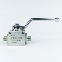 Кран шаровый трехходовой VH3V-12-1.5 HFD резьба М12х1.5 06LR до 315 бар тип L Кран шаровый трехходовой VH3V-12-1.5 HFD резьба М12х1.5 06LR до 315 бар тип L