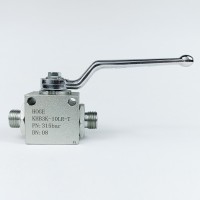 Кран шаровый трехходовой VH3V-16-1.5-T HFD резьба М16х1.5 10LR до 315 бар тип T Кран шаровый трехходовой VH3V-16-1.5-T HFD резьба М16х1.5 10LR до 315 бар тип T
