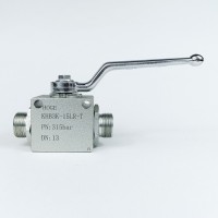 Кран шаровый трехходовой VH3V-22-1.5-T HFD резьба М22х1.5 15LR до 315 бар тип T Кран шаровый трехходовой VH3V-22-1.5-T HFD резьба М22х1.5 15LR до 315 бар тип T