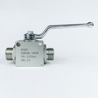 Кран шаровый трехходовой VH3V-24-1.5 HFD резьба М24х1.5 16SR до 315 бар тип L / усиленный Кран шаровый трехходовой VH3V-24-1.5 HFD резьба М24х1.5 16SR до 315 бар тип L / усиленный