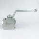 Кран шаровый трехходовой VH3V-G1 1/4-T HFD резьба G1 1/4" до 315 бар тип LT