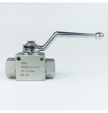 Кран шаровый трехходовой VH3V-G1/8-T HFD резьба G1/8" до 315 бар тип T