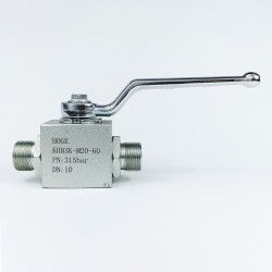 Кран шаровый трехходовой VH3V-20-1.5 HFD резьба М20х1.5 DK 60° до 315 бар тип L Кран шаровый трехходовой VH3V-20-1.5 HFD резьба М20х1.5 DK 60° до 315 бар тип L