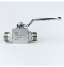 Кран шаровый трехходовой VH3V-27-1.5-T HFD резьба М27х1.5 DK 60° до 315 бар тип T