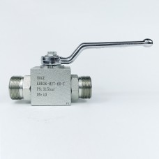 Кран шаровый трехходовой VH3V-27-1.5-T HFD резьба М27х1.5 DK 60° до 315 бар тип T