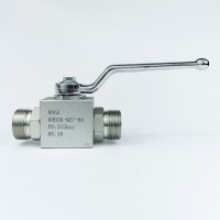 Кран шаровый трехходовой VH3V-27-1.5 HFD резьба М27х1.5 DK 60° до 315 бар тип L Кран шаровый трехходовой VH3V-27-1.5 HFD резьба М27х1.5 DK 60° до 315 бар тип L