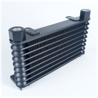 Радиатор масляный AL608(9C) 250х120х32 мм,  JIC AN10 ☰ 9 секций TRUST Style
