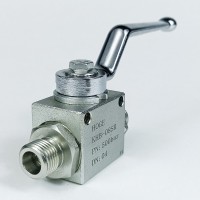 Кран шаровый двухходовой VH2V-16-1,5 HFD резьба M16x1,5 (08SR) до 500 бар / усиленный Кран шаровый двухходовой VH2V-16-1,5 HFD резьба M16x1,5 (08SR) до 500 бар / усиленный