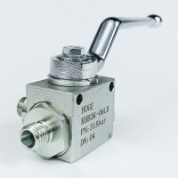 Кран шаровый трехходовой VH3V-12-1.5 HFD резьба М12х1.5 06LR до 315 бар тип L Кран шаровый трехходовой VH3V-12-1.5 HFD резьба М12х1.5 06LR до 315 бар тип L