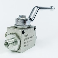 Кран шаровый трехходовой VH3V-12-1.5-T HFD резьба М12х1.5 06LR до 315 бар тип T Кран шаровый трехходовой VH3V-12-1.5-T HFD резьба М12х1.5 06LR до 315 бар тип T