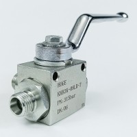 Кран шаровый трехходовой VH3V-14-1.5-T HFD резьба М14х1.5 08LR до 315 бар тип T Кран шаровый трехходовой VH3V-14-1.5-T HFD резьба М14х1.5 08LR до 315 бар тип T