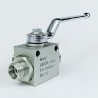 Кран шаровый трехходовой VH3V-18-1.5 HFD резьба М18х1.5 12LR до 315 бар тип L Кран шаровый трехходовой VH3V-18-1.5 HFD резьба М18х1.5 12LR до 315 бар тип L