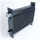 Радиатор масляный TH128-30-122 169х236х51 мм,  JIC AN10 ☰ 30 секций EURO Style