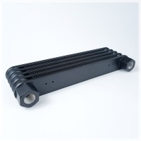 Радиатор масляный AL608(5C) 250х65х32 мм,  JIC AN10 ☰ 5 секций TRUST Style