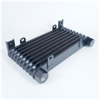 Радиатор масляный AL608(9C) 250х120х32 мм,  JIC AN10 ☰ 9 секций TRUST Style