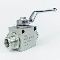 Кран шаровый трехходовой VH3V-20-1.5-T HFD резьба М20х1.5 12SR до 315 бар тип T / усиленный Кран шаровый трехходовой VH3V-20-1.5-T HFD резьба М20х1.5 12SR до 315 бар тип T / усиленный