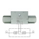 Гидрозамок двусторонний VBPDE 1/2" L
