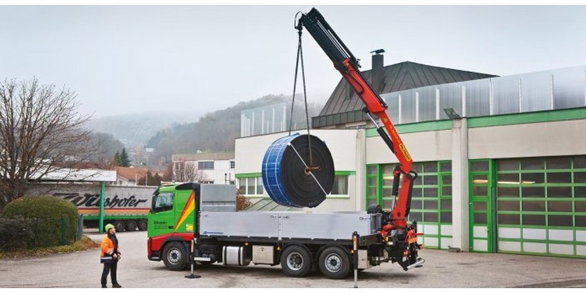 Охлаждение гидросистемы мощных КМУ: тестируем маслоохладитель МО3К для модели Palfinger PK 85002