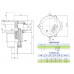 Сливной фильтр OMTF113F03NA OMT 1/2 BSP, 3 мкм, с предохранительным клапаном