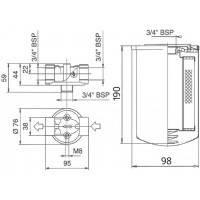 Картридж CS06AN 10 мкм / для фильтра OMTI 06