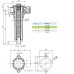 Сливной фильтр OMTP020F10V1-A OMT 1/2 NPT, 10 мкм, с сапуном и предохранительным клапаном