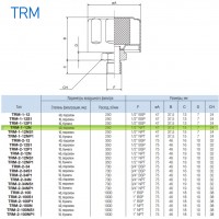 Сапун TRM-1-12N OMT до 250 л/мин, фильтр 40 мкм резьба 1/2 NPT