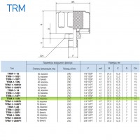Сапун TRM-1-14N OMT до 250 л/мин, фильтр 40 мкм резьба 1/4 NPT