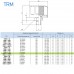 Сапун TRM-1-14NS1 OMT до 250 л/мин, фильтр 10 мкм резьба 1/4 NPT