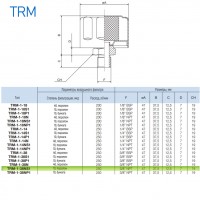 Сапун TRM-1-38NS1 OMT до 250 л/мин, фильтр 10 мкм резьба 3/8 NPT