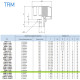 Сапун TRM-2-100S1 OMT до 1000 л/мин, фильтр 10 мкм резьба 1 BSP