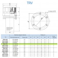 Заливная горловина TRV2-070 OMT с сапуном до 700 л/мин, фильтр 40 мкм, с клапаном на 0.70 бар