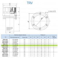 Заливная горловина TRV2-070S1 OMT с сапуном до 700 л/мин, фильтр 10 мкм, с клапаном на 0.70 бар