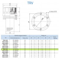 Заливная горловина TRV3-035 OMT с сапуном до 700 л/мин, фильтр 40 мкм, с клапаном на 0.35 бар