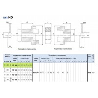 Полумуфта двигателя ND143B ОМТ (АИР200, вал 55 мм)