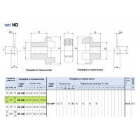 Полумуфта двигателя ND143C ОМТ (АИР225, вал 60 мм)