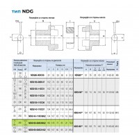 Полумуфта двигателя NDG160-085C60G2 ОМТ (АИР280, вал 85 мм)