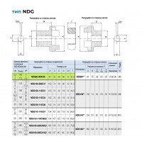 Полумуфта двигателя NDG86-060C36 ОМТ (АИР100/112, вал 28 мм)