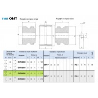 Полумуфта двигателя OMT2040C20 ОМТ (АИР80, вал 19 мм)