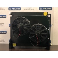Маслоохладитель МО6K до 200 л/мин 12/24В bypass 6 бар. Аналог ASA0367 для харвестера