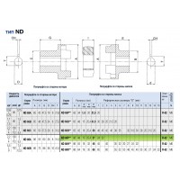 Полумуфта насоса ZF группы ND 86PZF ОМТ
