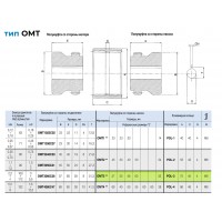 Полумуфта насоса 3 группы OMT3040U3 ОМТ