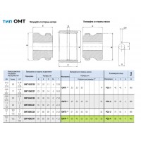 Полумуфта насоса 2 группы OMT4050CA2 ОМТ